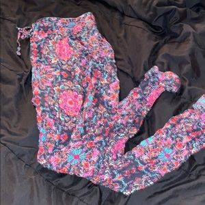 Floral jeggings